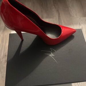 Giuseppe Zanotti Red Patent Heels